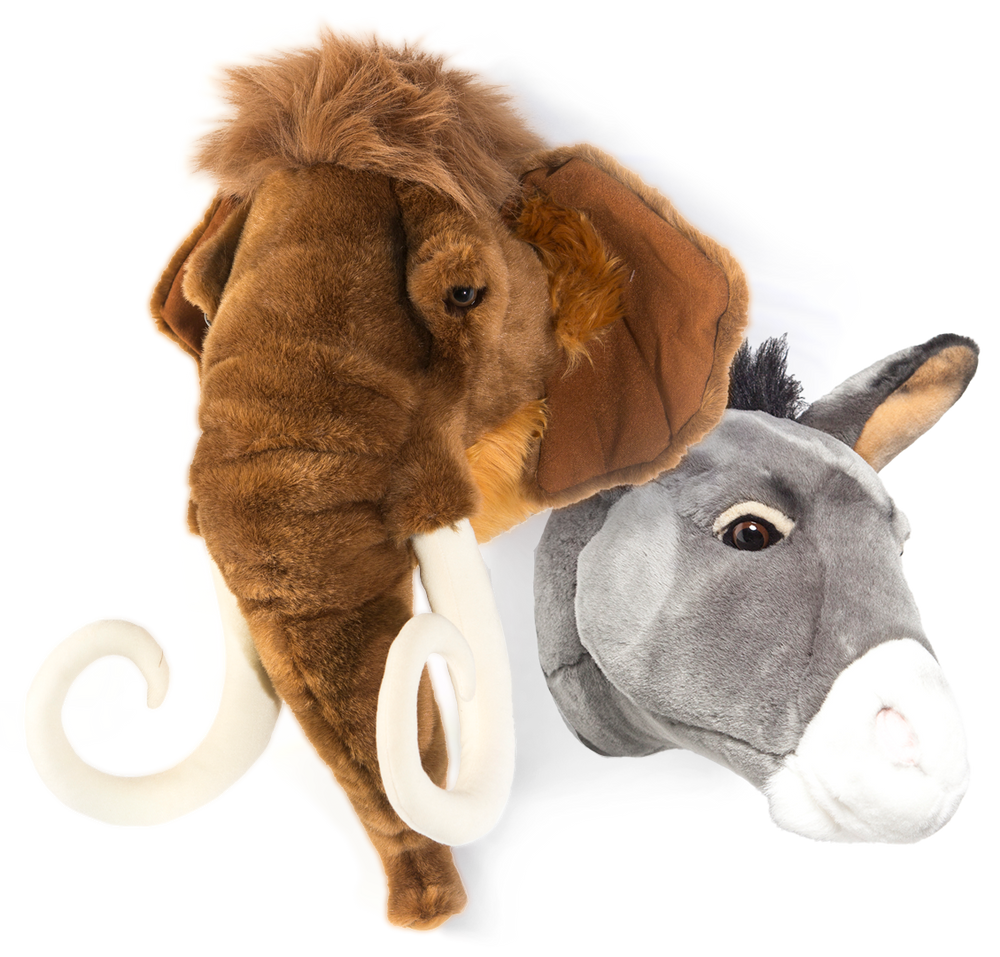 Children's stuffed animal heads hotsell